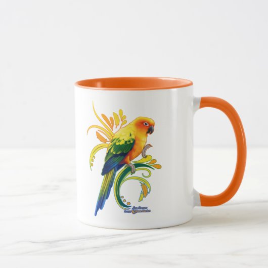 Sun Conure Tasse (Rechts)