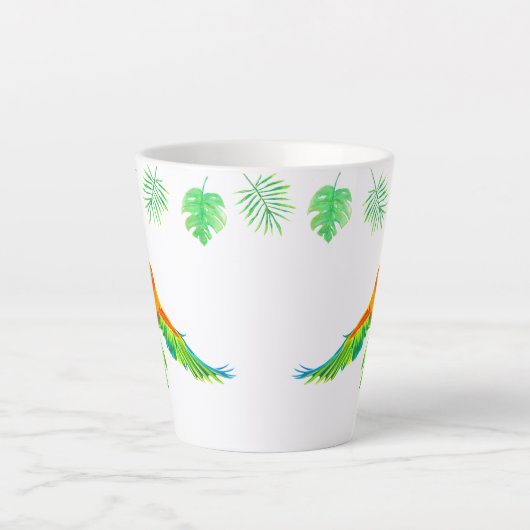 Sun Conure-Tasse Milchtasse (Vorderseite)