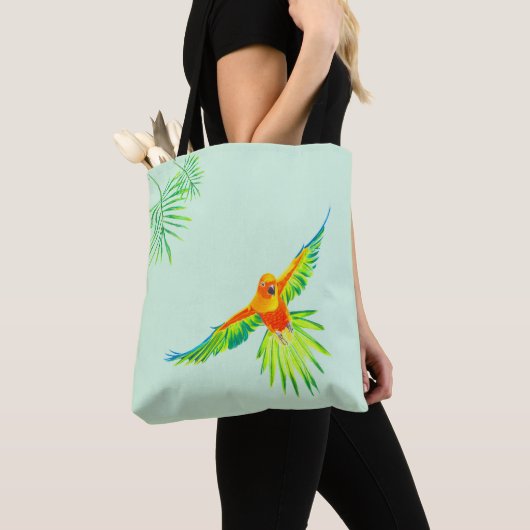 Sun Conure Totbag Tasche (Von Nahem)