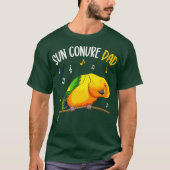 Sun Conure Vater Funny Parrot Bird Lover Men T-Shirt (Vorderseite)