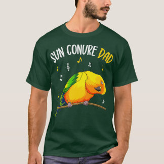 Sun Conure Vater Funny Parrot Bird Lover Men T-Shirt