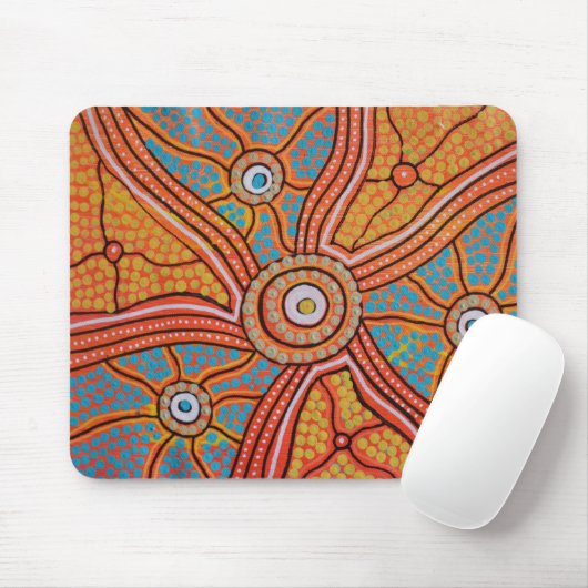 Sun Corroboree Mousepad (Mit Mouse)