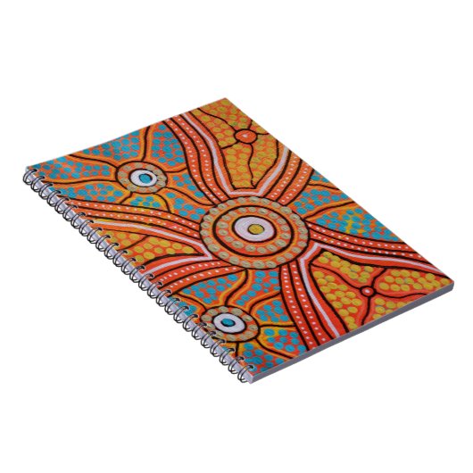 Sun Corroboree Notizblock (Rechte Seite)