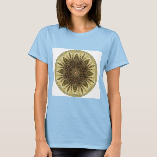 Sun Crystal Mandala T-Shirt (Vorderseite)