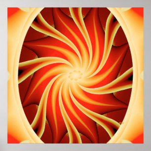 Sun Dance Swirl... Poster