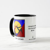Sun Dance (Tasse der Personalisierten Keramik) Tasse (Vorderseite Links)