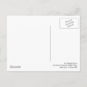 Sun Dappled Rasen Postkarte (Rückseite)