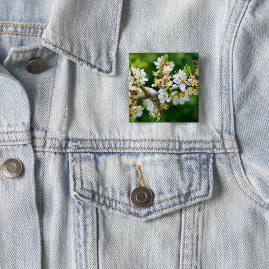 Sun-Dappled Spring Hawthorn Button (Beispiel)