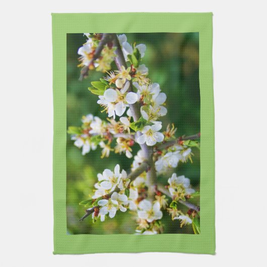 Sun-Dappled Spring Hawthorn Handtuch (Vertikal)