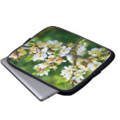 Sun-Dappled Spring Hawthorn Laptopschutzhülle (Vorne Knopf)