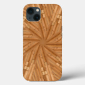 Sun Deck - Holz Sonnenbrust Mosaik Case-Mate iPhon iPhone Hülle (Rückseite)