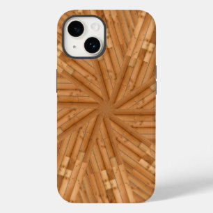 Sun Deck - Holz Sonnenbrust-Mosaik Case-Mate iPhone 14 Hülle