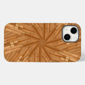 Sun Deck - Holz Sonnenbrust-Mosaik Case-Mate iPhone Hülle (Rückseite (Horizontal))