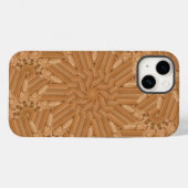Sun Deck - Holz Sonnenbrust-Mosaik Case-Mate iPhone Hülle (Rückseite (Horizontal))