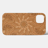 Sun Deck - Holz-Sternexplosion Mosaik Case-Mate iPhone Hülle (Rückseite (Horizontal))