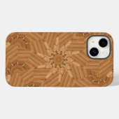 Sun Deck - Holz-Sternexplosion Mosaik Case-Mate iPhone Hülle (Rückseite (Horizontal))