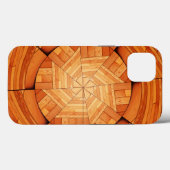 Sun Deck - Mahogany Sunburst Inlay Case-Mate iPhone Hülle (Rückseite (Horizontal))