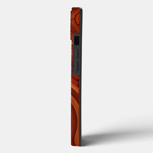 Sun Deck - Red Wooden Pine Knot Case Mate iPhone C (Rückseite / Links)