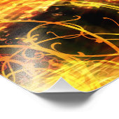 Sun Deco Sunset Fantasy Art Foto (Ecke)