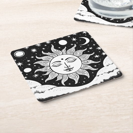 Sun Deity Paper Untersetzer (angewinkelt)