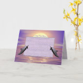 Sun-Delphine-Foto Karte (Gelbe Blume)