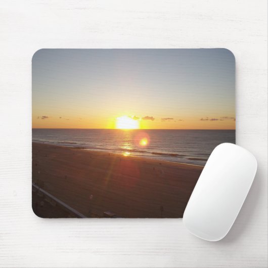 Sun, der auf den Atlantik steigt Mousepad (Mit Mouse)