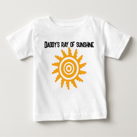 Sun Design Baby T-shirt (Vorderseite)