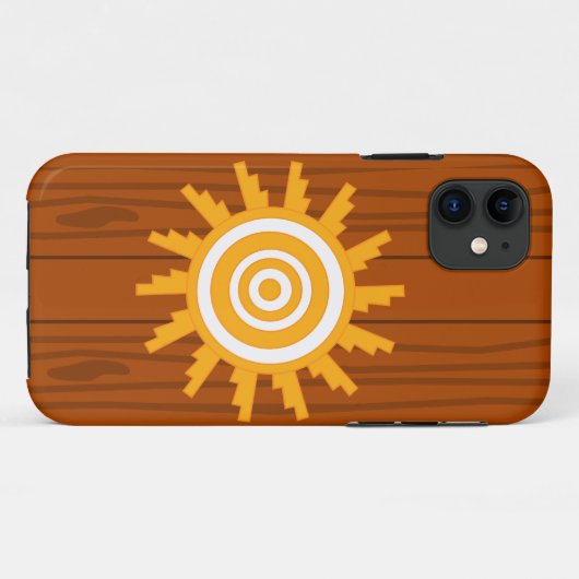 Sun Design Case-Mate iPhone Hülle (Rückseite (Horizontal))