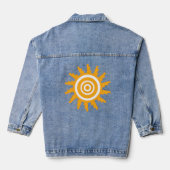 Sun Design Jeansjacke (Rückseite)