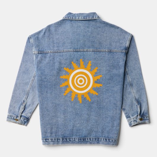 Sun Design Jeansjacke (Rückseite)