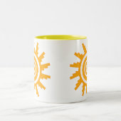 Sun Design Zweifarbige Tasse (Mittel)