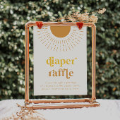 Sun Diaper Raffle Sign | Babydusche