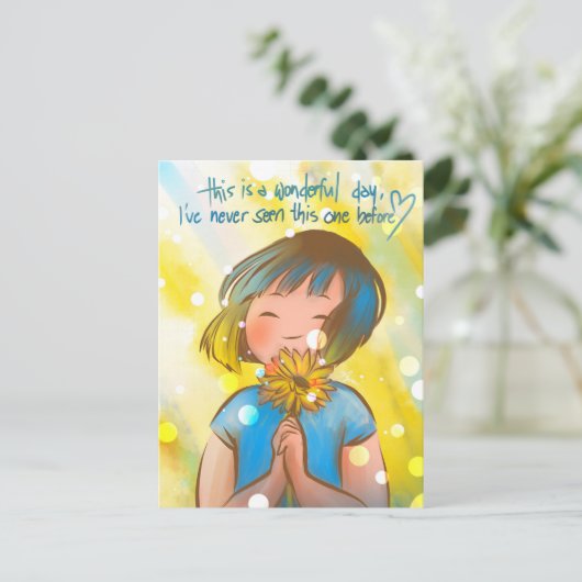 Sun- DNM-Postkarten Postkarte (Stehend Vorderseite)