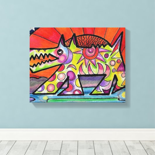 Sun Dog #1 Leinwanddruck (Insitu (Holzboden))