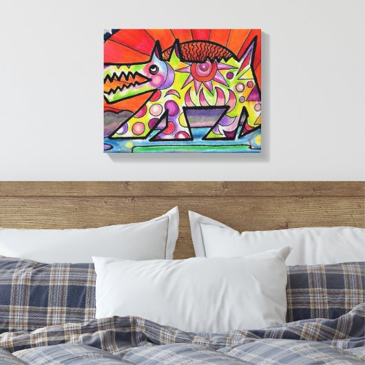 Sun Dog #1 Leinwanddruck (Insitu (Schlafzimmer))