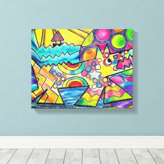 Sun Dog #2 Leinwanddruck (Insitu (Holzboden))