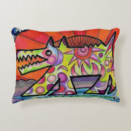 Sun Dog Accent Pillow 12 Zoll x 16 Zoll Dekokissen