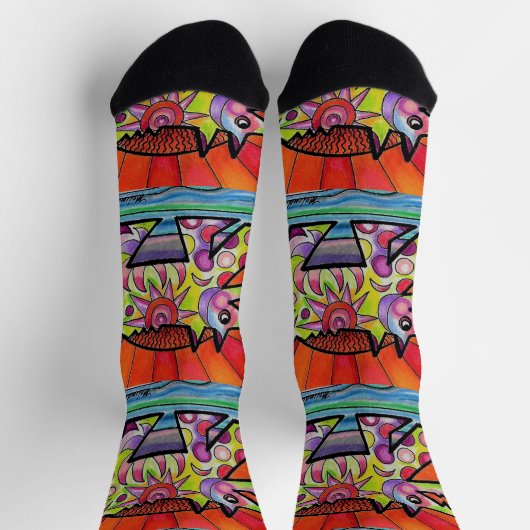 Sun Dog Socken (Oben)