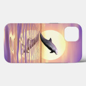 Sun Dolphin Case-Mate iPhone Hülle (Rückseite (Horizontal))