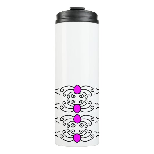 Sun Doodle Art Thermosbecher (Vorderseite)