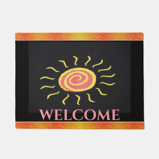 Sun Door Mat Fußmatte (Vorderseite)