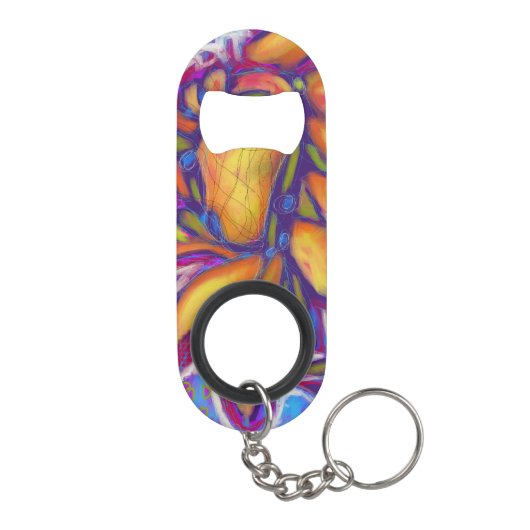 "Sun-Doppelt-" MiniEdelstahl-Flaschen-Öffner Mini Flaschenöffner (Rückseite)