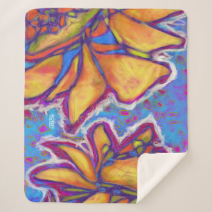 "Sun-Doppeltes" Sherpa Decke Sherpadecke