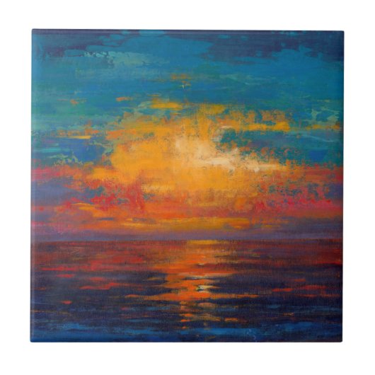 Sun Down II Fliese (Vorderseite)