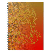 Sun-Drache (Linie) Notizblock (Vorderseite)