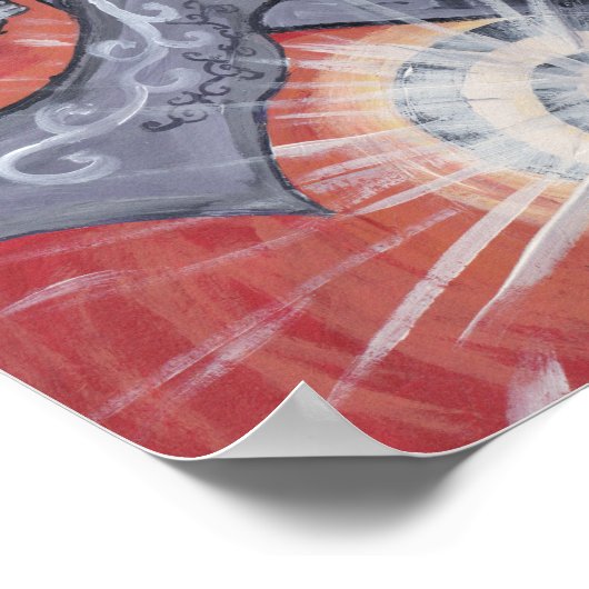 Sun Dragon Poster (Ecke)