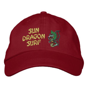 Sun Dragon Surf Bestickte Baseballkappe