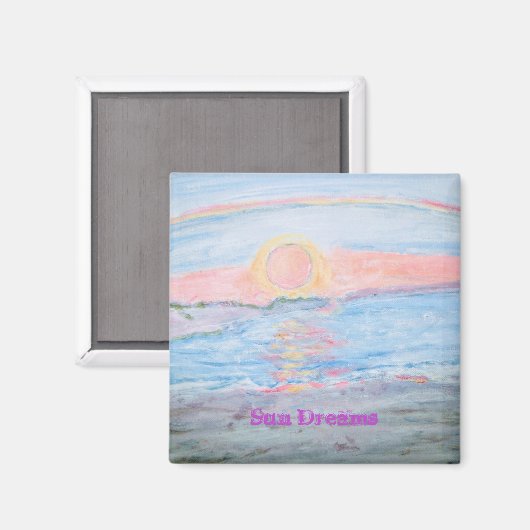 Sun Dreams Magnet (Vorderseite/Rückseite)