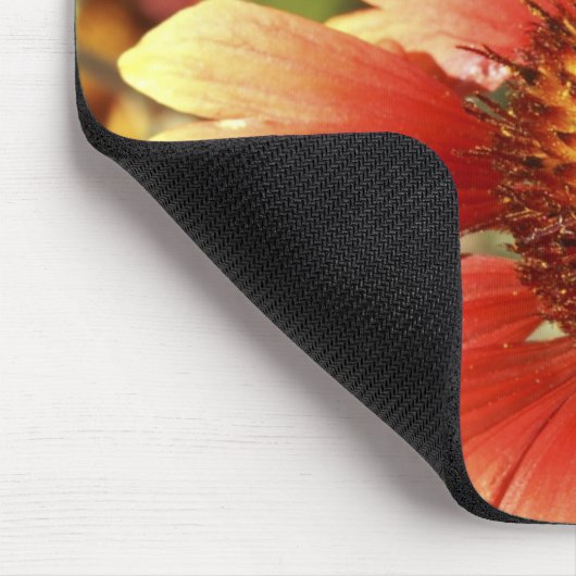 Sun Drenched Gaillardia Mousepad (Ecke)