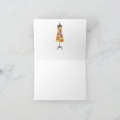 Sun Dress Danke Note Card (Innenseite)